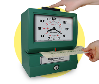 Punch Card Time Clocks - Acroprint