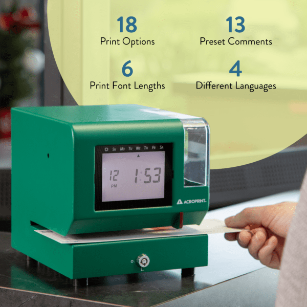 M150MC4 Time Recorder - Image 7